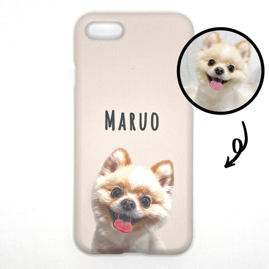 イラストスマホケース(ハード)iphone 15シリーズ