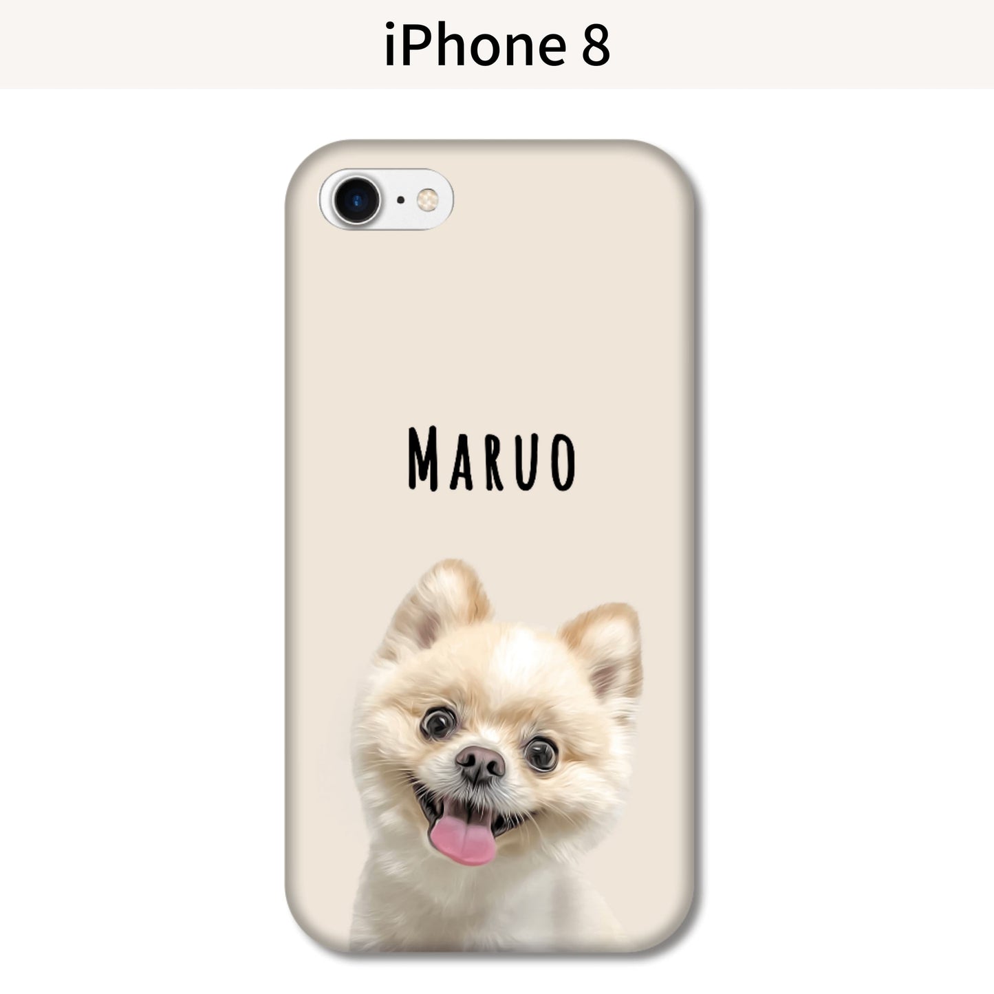 イラストスマホケース(ハード)iphone 15シリーズ